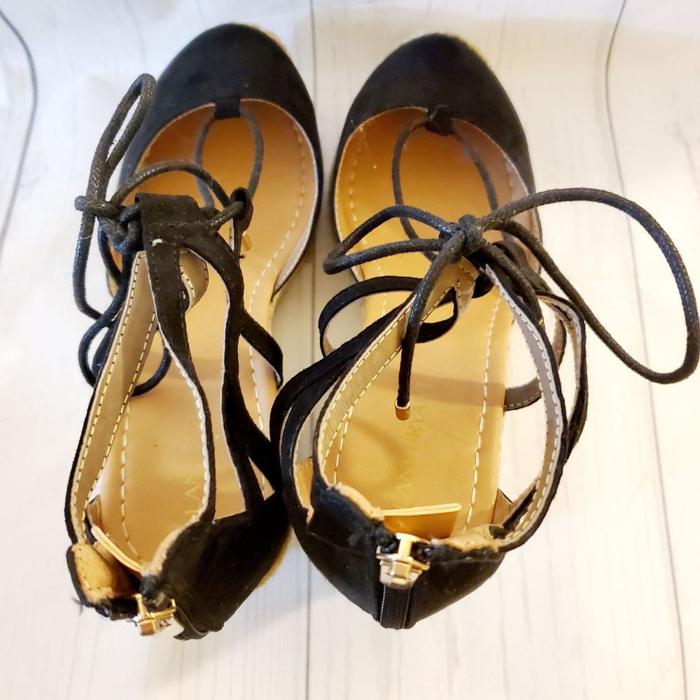 NWT Lane Bryant Wedge Espadrille Shoe Size 9W - Picture 7 of 8